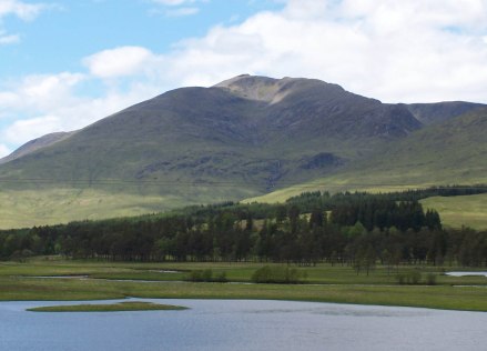 Stob Ghabhar from Loch Tulla